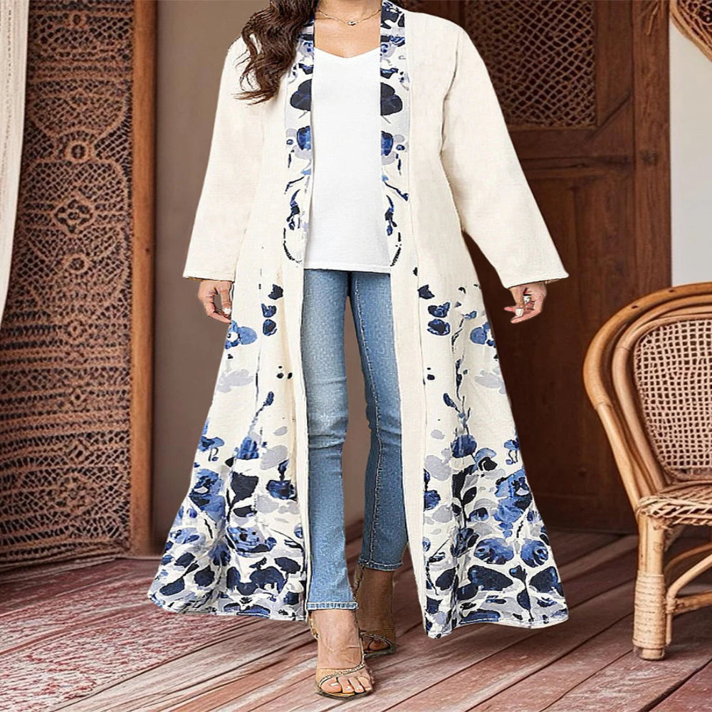 Women's Stylish Floral Elegance Abaya