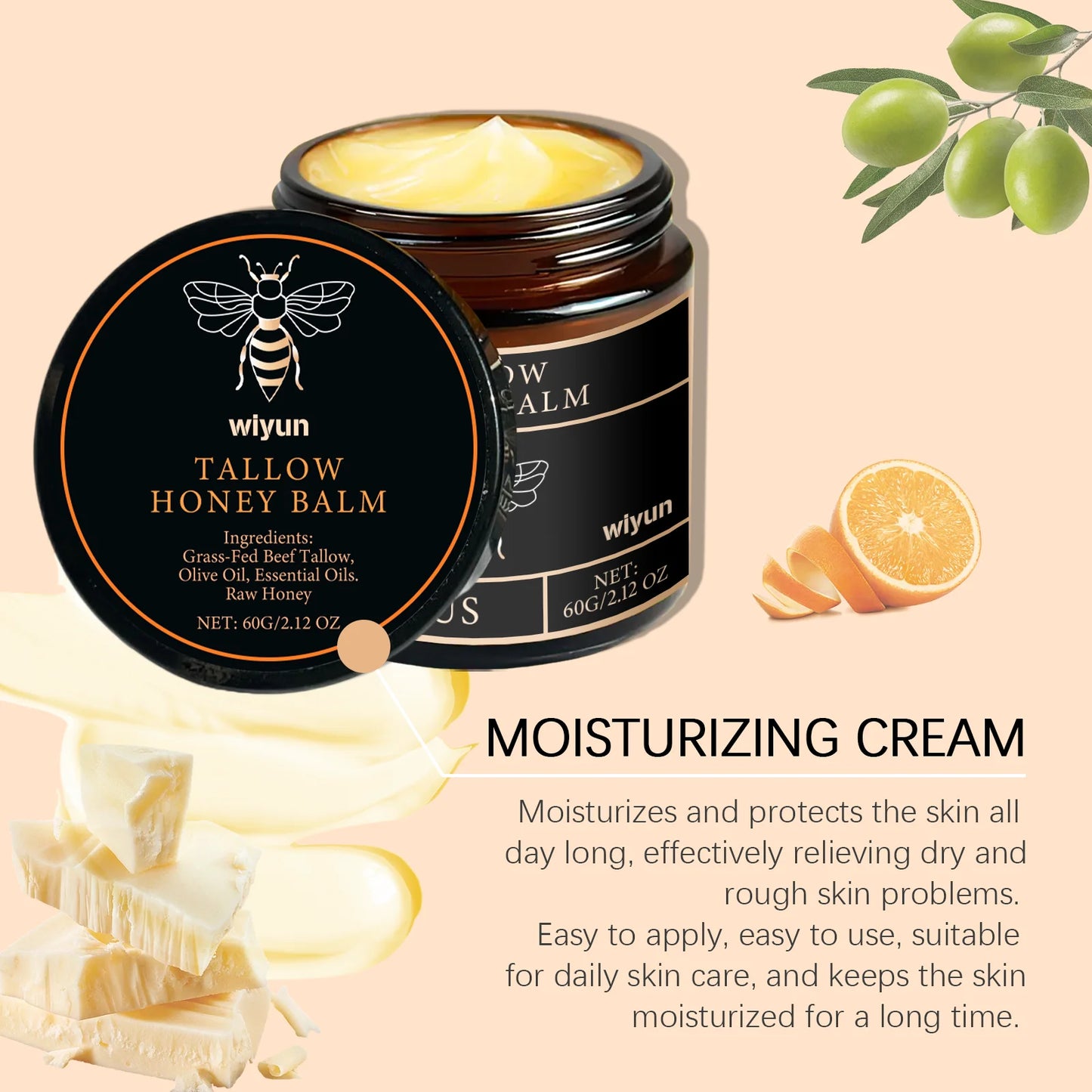 Tallow Honey Glow Cream