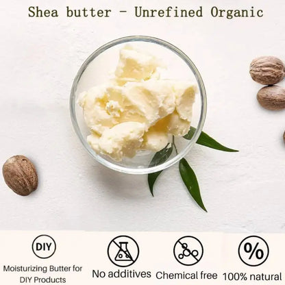 Natural Unrefined Shea Butter Oil 50g