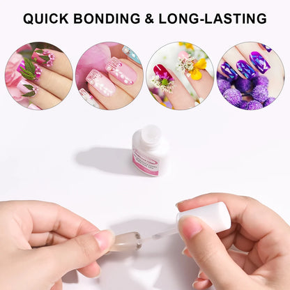 Professional Brush-On Acrylic Nail Glue