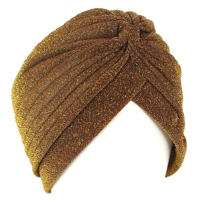 Luxe Shimmer Turban Headwrap
