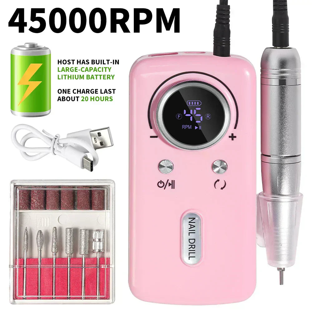 Electric Nail Drill Machine
