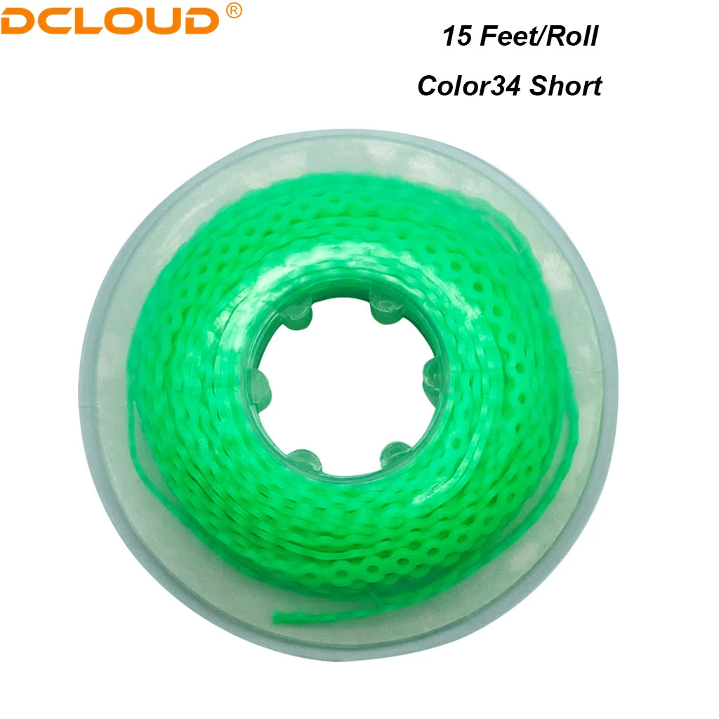 Orthodontic Elastic Power Chain 15ft Spool Dental Rubber Chain 4.57m