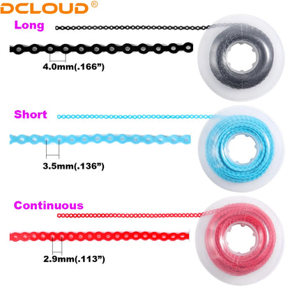 Orthodontic Elastic Power Chain 15ft Spool Dental Rubber Chain 4.57m