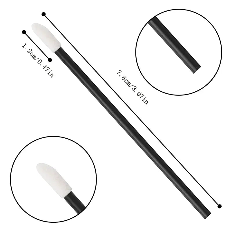 Disposable Eyelash Brush 50/100PCS Mascara Applicator Wand
