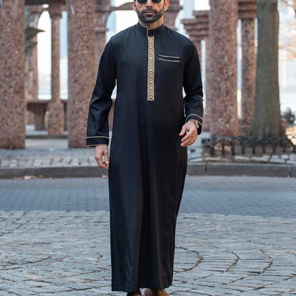 Classic Embroidered Men’s Thobe