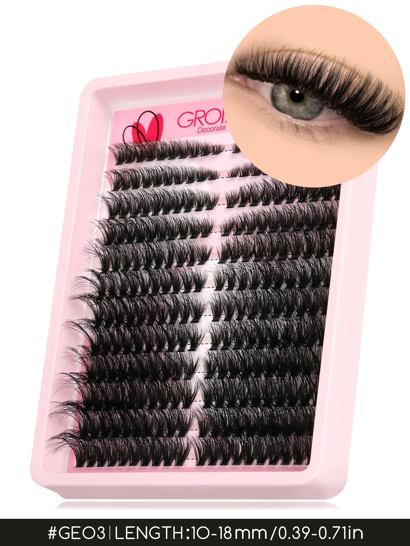 Cat Eye Cluster Eyelashes