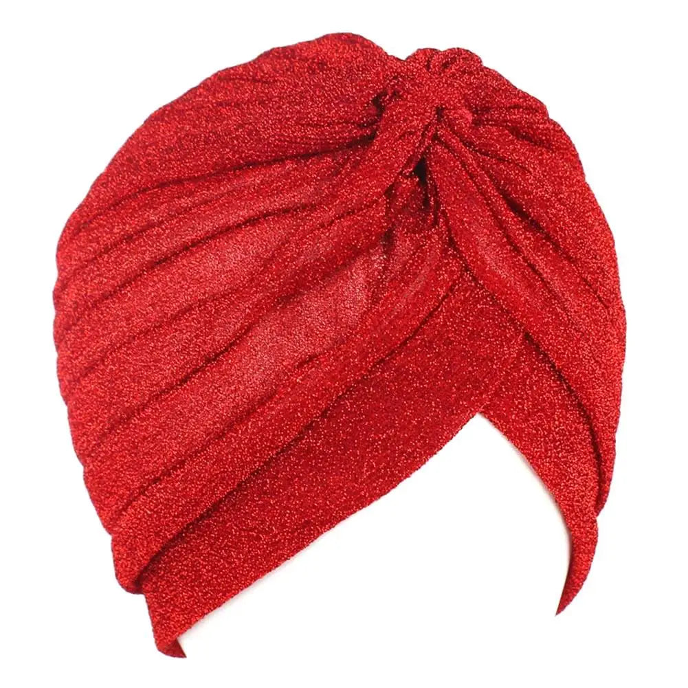 Luxe Shimmer Turban Headwrap