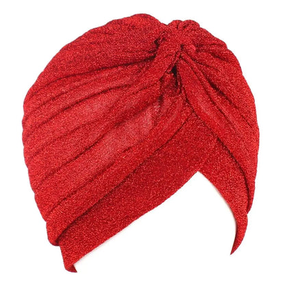 Luxe Shimmer Turban Headwrap