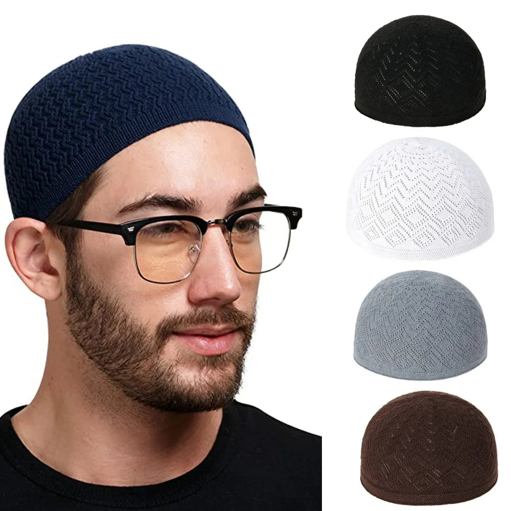 Muslim Classic Knit Prayer Cap