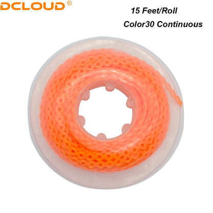 Orthodontic Elastic Power Chain 15ft Spool Dental Rubber Chain 4.57m