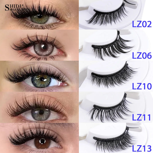 Magnetic Eyelashes Kit Reusable Handmade Faux Mink Lashes