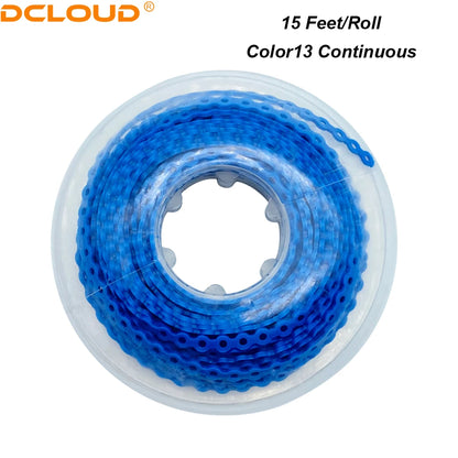 Orthodontic Elastic Power Chain 15ft Spool Dental Rubber Chain 4.57m