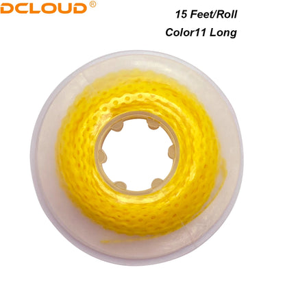 Orthodontic Elastic Power Chain 15ft Spool Dental Rubber Chain 4.57m
