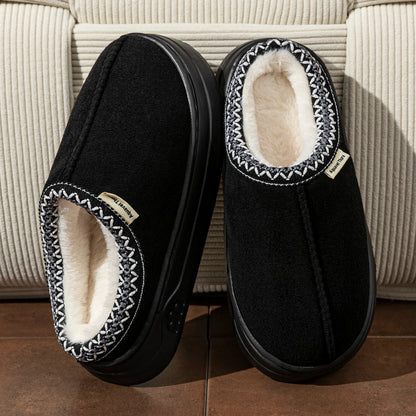 Winter Women's Slippers Boots Fashion Fuzzy Fur Anti-slip