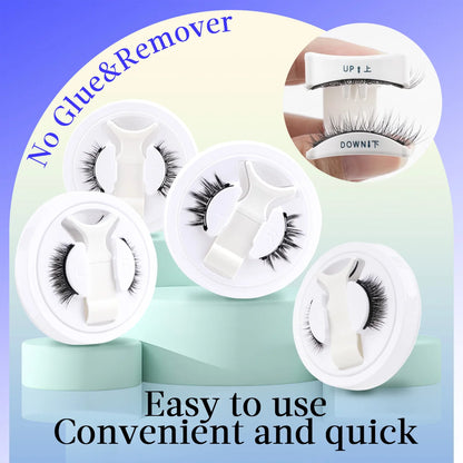Magnetic Eyelashes Kit Reusable Handmade Faux Mink Lashes