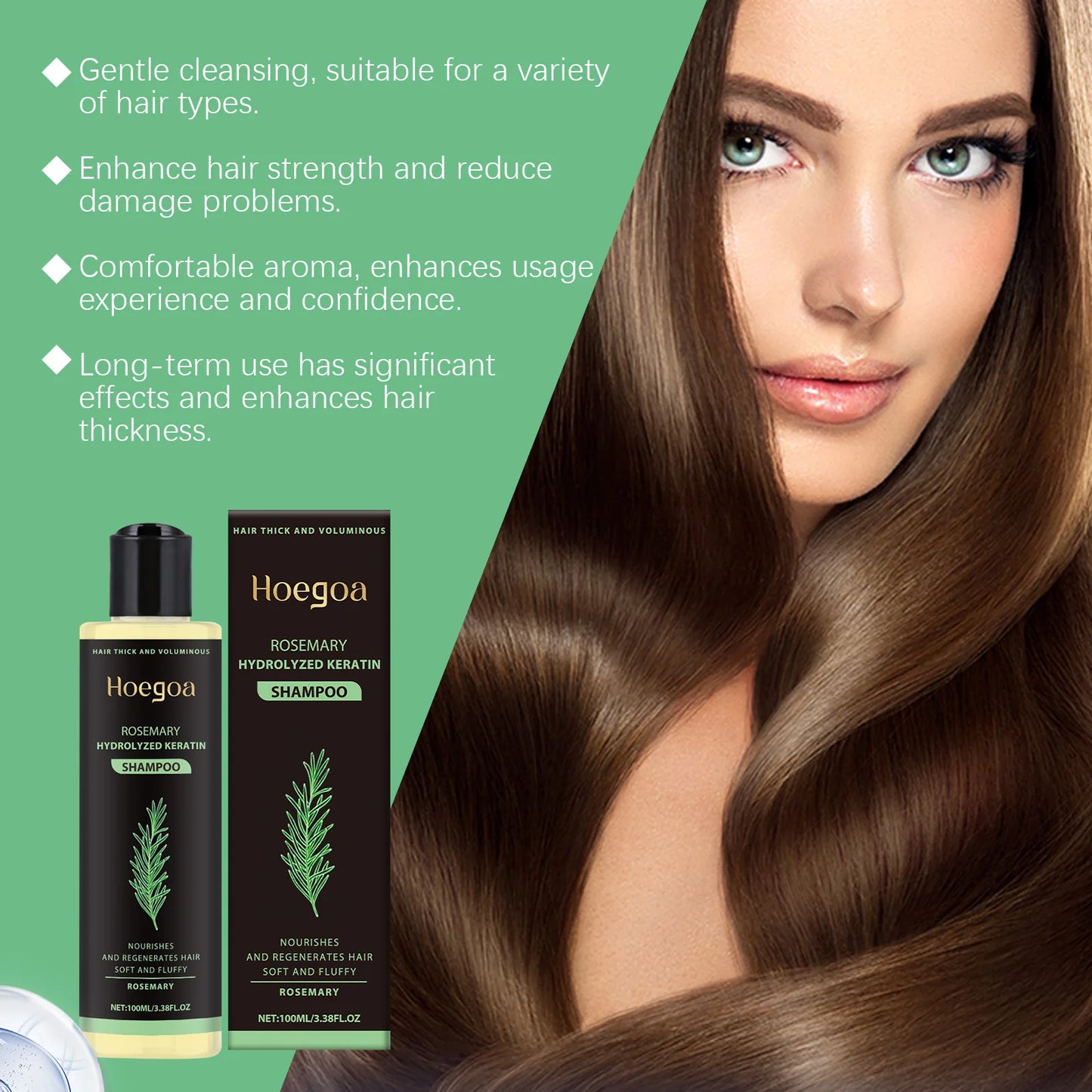Rosemary Thickening Hair Shampoo Set
