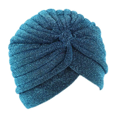 Luxe Shimmer Turban Headwrap