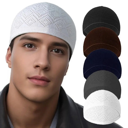 Muslim Classic Knit Prayer Cap
