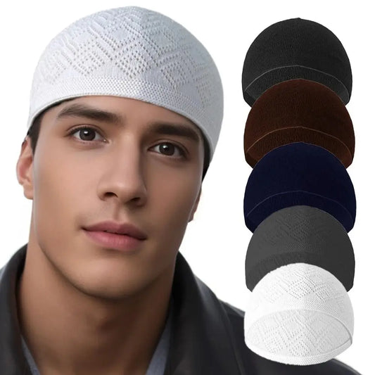 Muslim Classic Knit Prayer Cap