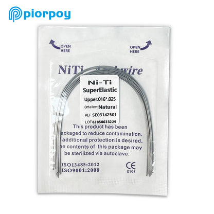 Orthodontic Arch Wires 10 Pcs Super Elastic Round