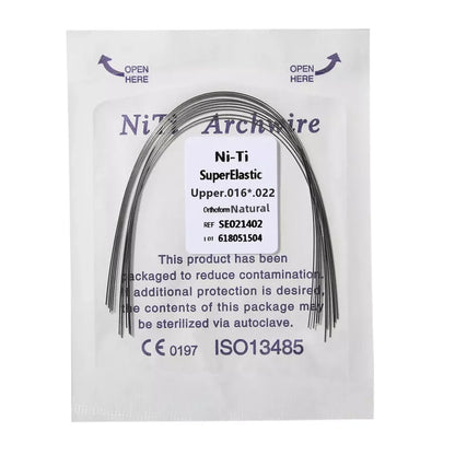 Orthodontic Arch Wires 10 Pcs Super Elastic Round