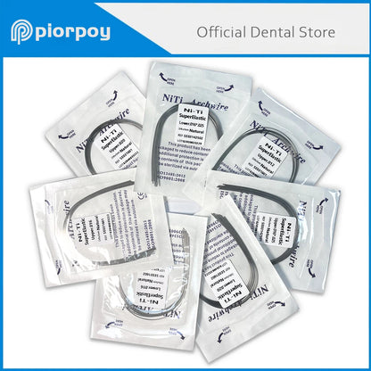 Orthodontic Arch Wires 10 Pcs Super Elastic Round