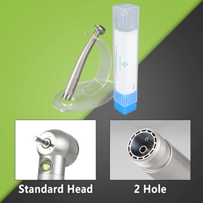 Dental LED High Speed Handpiece E-Generator Push Button