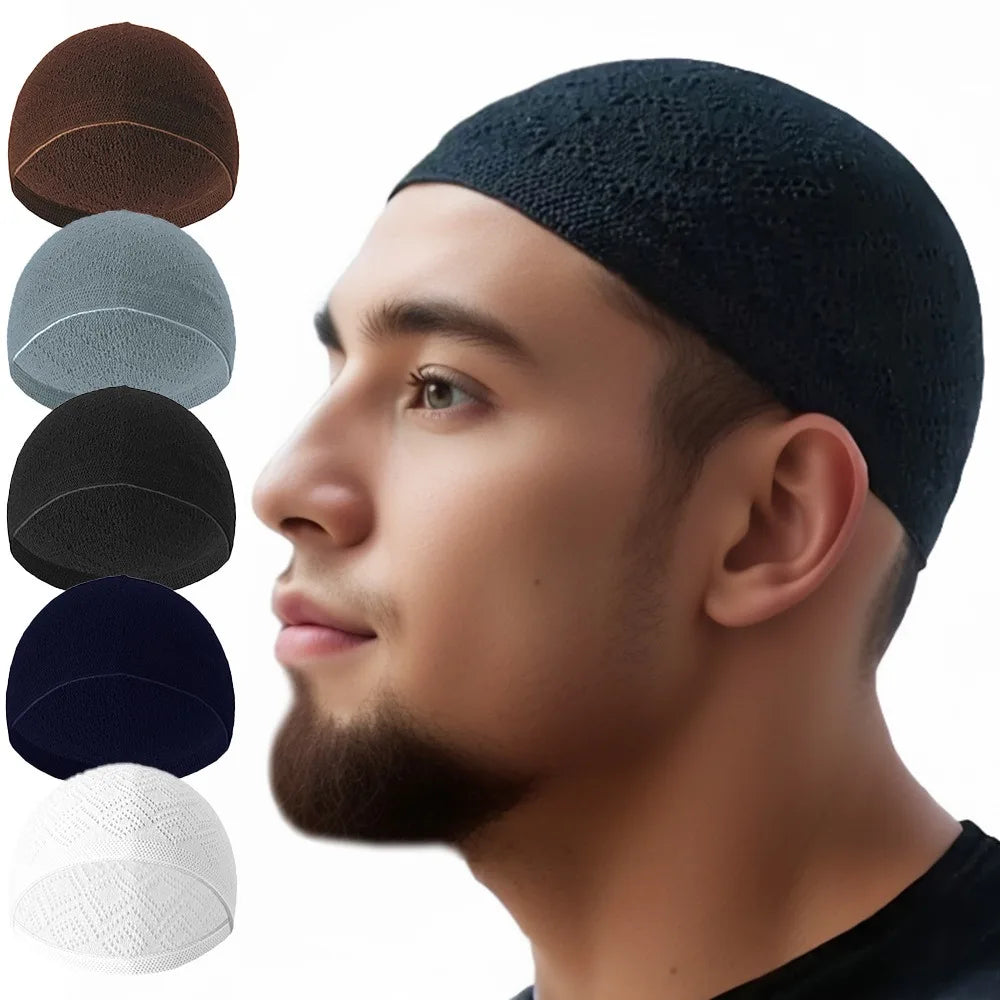 Muslim Classic Knit Prayer Cap