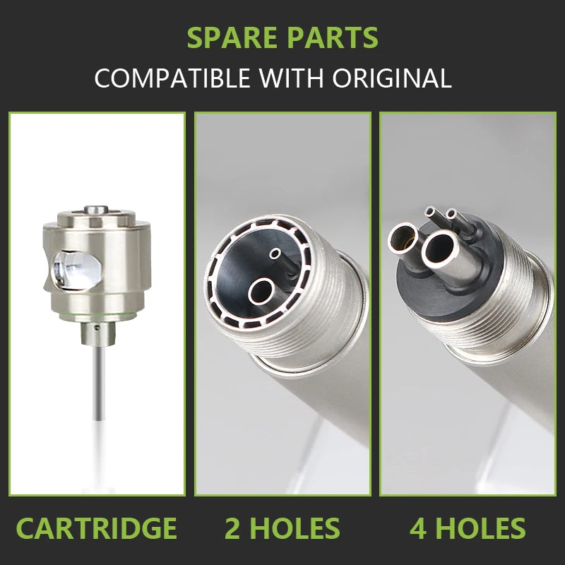 Dental LED High Speed Handpiece E-Generator Push Button