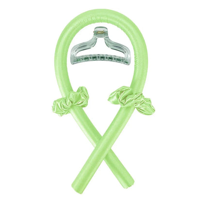 Heatless Silk Curling Rod Headband