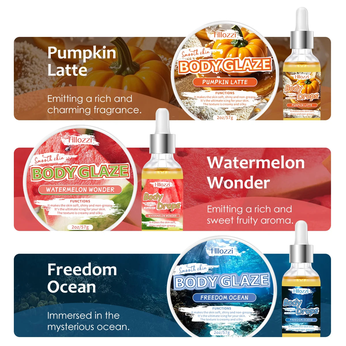 Hydrating Body Glaze & Oil Set