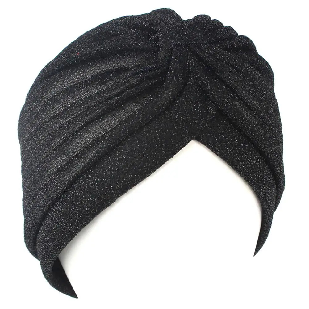 Luxe Shimmer Turban Headwrap