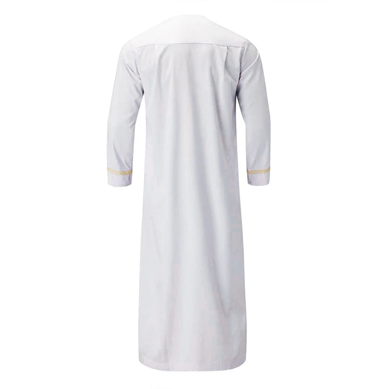 Men's Traditional Embroidered Moroccan Kaftan