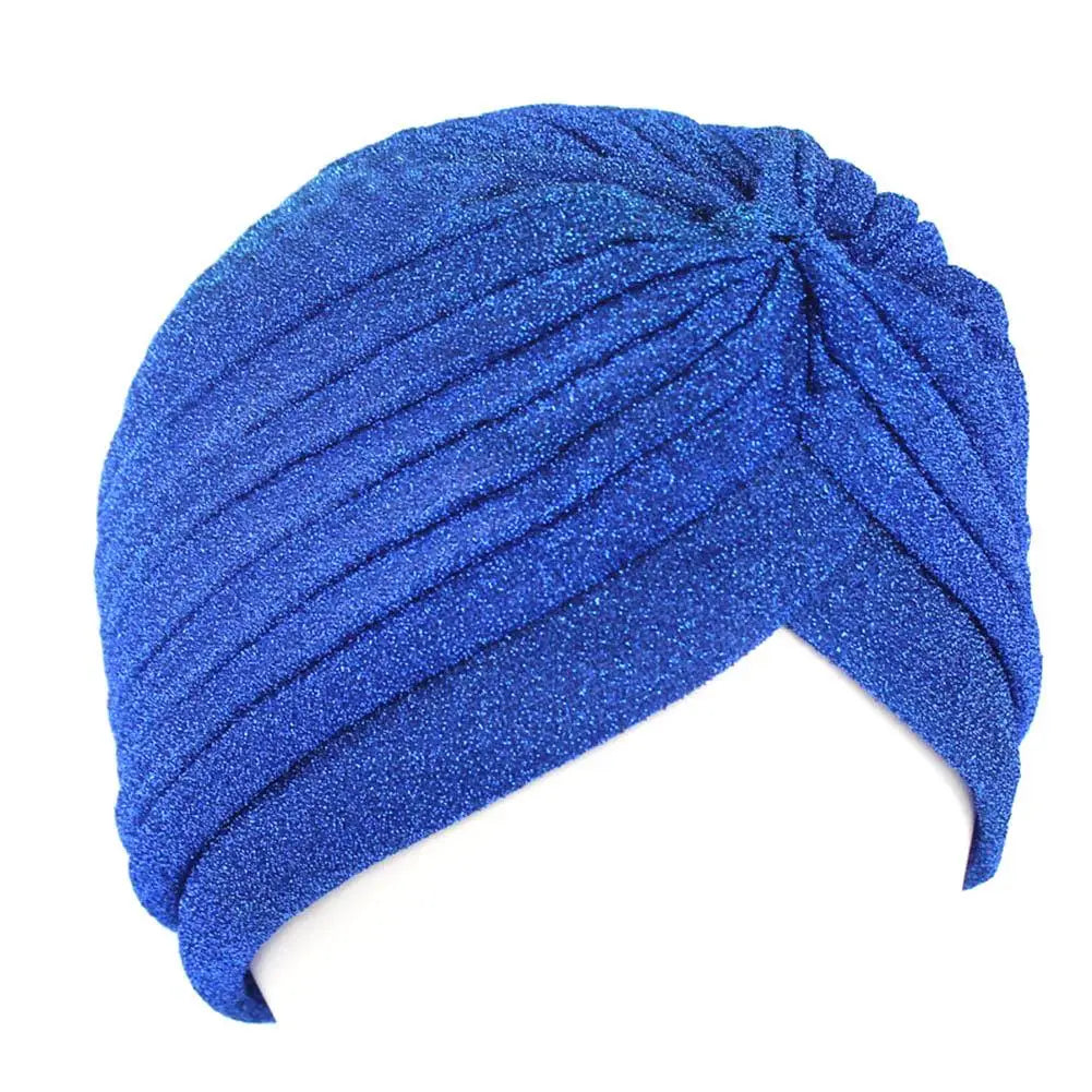 Luxe Shimmer Turban Headwrap
