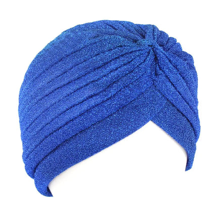 Luxe Shimmer Turban Headwrap
