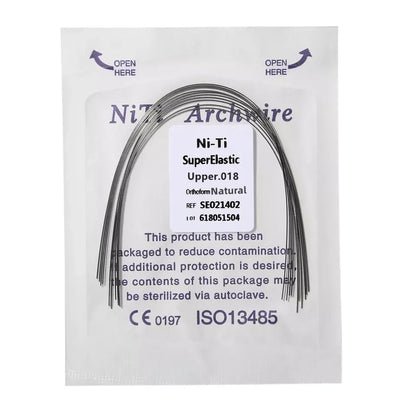 Orthodontic Arch Wires 10 Pcs Super Elastic Round