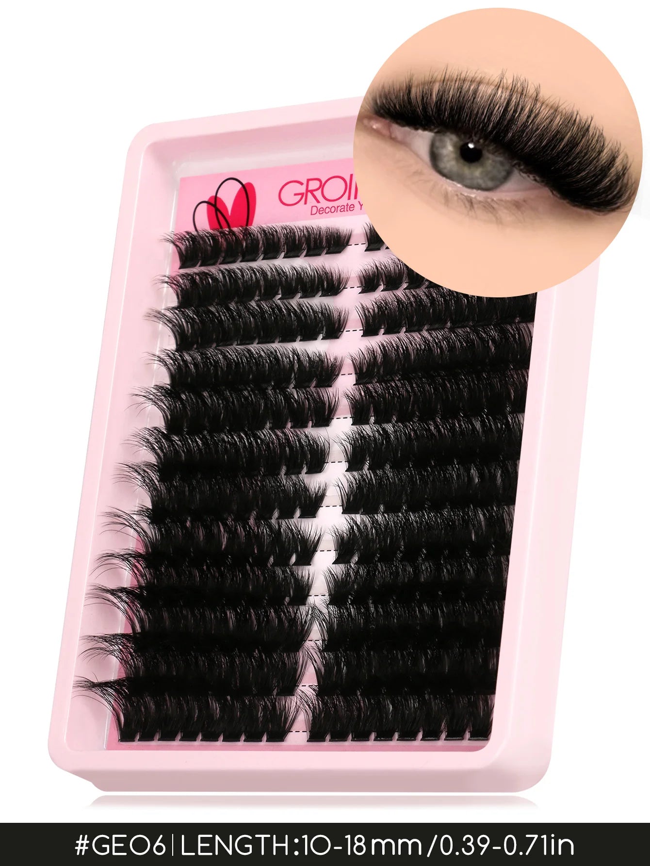 Cat Eye Cluster Eyelashes